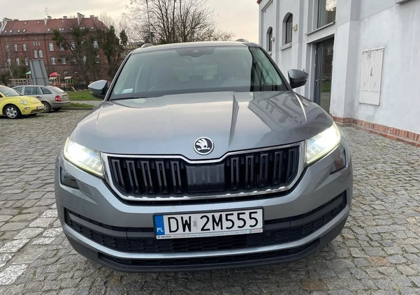 Skoda Kodiaq cena 78500 przebieg: 173000, rok produkcji 2017 z Oława małe 191